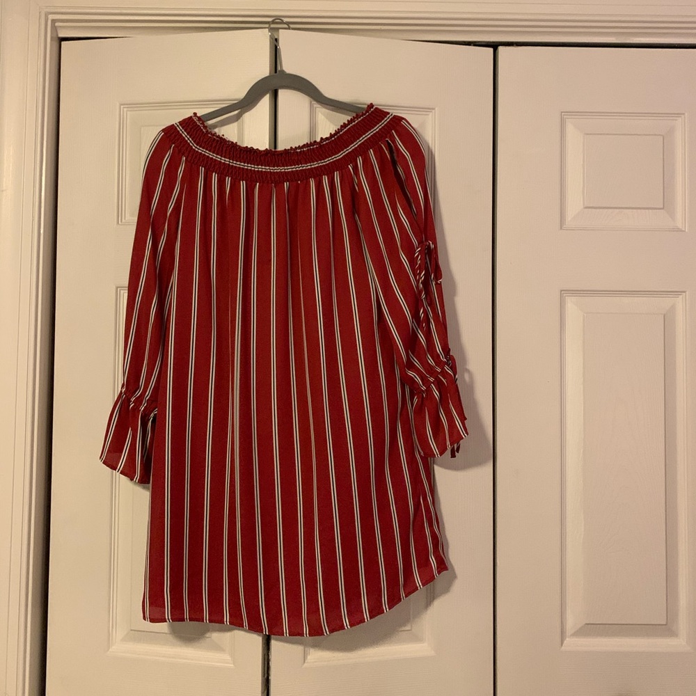 Off the shoulder dress